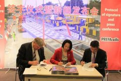 比利时铁路轨道技术即将走进中国 已签订合作协议